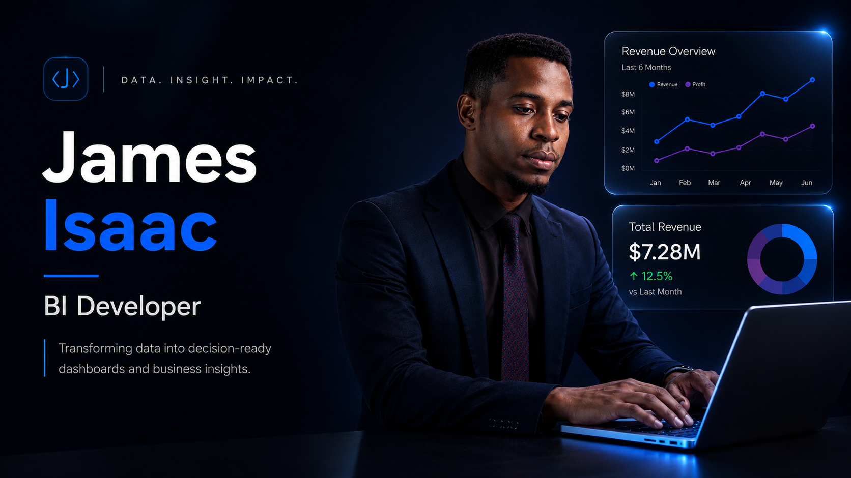 James Isaac: Power BI Developer & Data Visualization Specialist